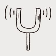 tuning fork doodle N2