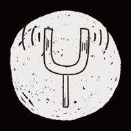 tuning fork doodle N4