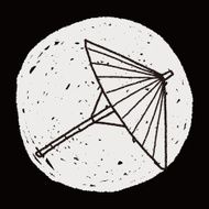 umbrella doodle drawing N19