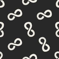 Unlimited doodle seamless pattern background N2