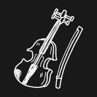 Violin doodle N3
