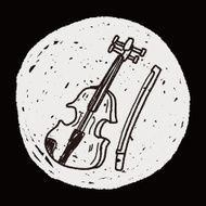 Violin doodle N4