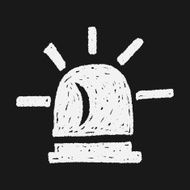 Warning Light doodle N2