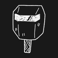 welding mask doodle N3