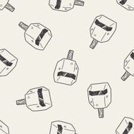 welding mask doodle seamless pattern background