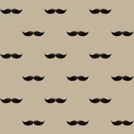 happy father&#039;s day with moustache seamless pattern N2