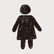 woman doodle N4