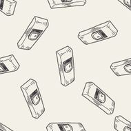 wood plane doodle seamless pattern background