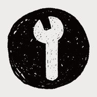 wrench doodle N22