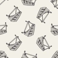 xylophone doodle seamless pattern background N3