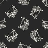 xylophone doodle seamless pattern background N4