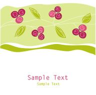 Floral Greeting Card N14