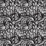 hand-drawn seamless pattern N2