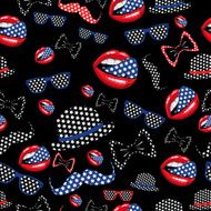 Happy independence day seamless United States of America 4 th