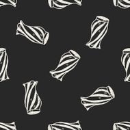 skirt doodle seamless pattern background N2