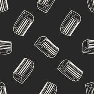 air conditioning doodle seamless pattern background N4