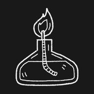 Alcohol lamp doodle N2