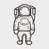 astronaut doodle N9