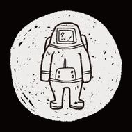 astronaut doodle N11