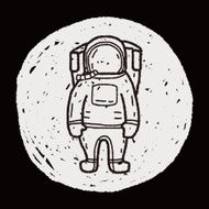 astronaut doodle N12
