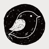 bird doodle N8