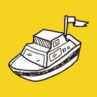 Boat doodle N34