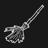 broom doodle N16