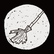 broom doodle N18