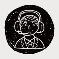 businessman doodle N11