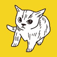 cat doodle drawing N45