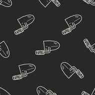 cement trowel doodle seamless pattern background N3