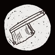 clean brush doodle N28