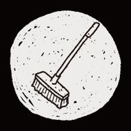 clean brush doodle N29