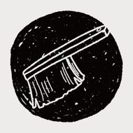 clean brush doodle N33