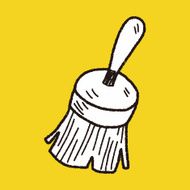 clean brush doodle N38