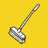 clean brush doodle N39