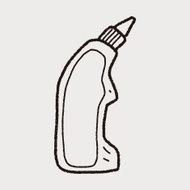 cleaner bottle doodle N17