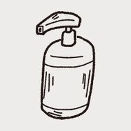 cleaner bottle doodle N19