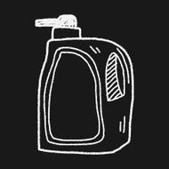 cleaner bottle doodle N26