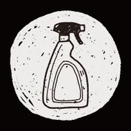 cleaner bottle doodle N28