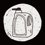 cleaner bottle doodle N34