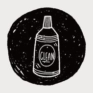 cleaner bottle doodle N35