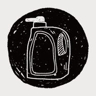 cleaner bottle doodle N42