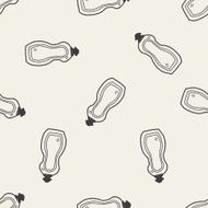cleaner bottle doodle seamless pattern background N3