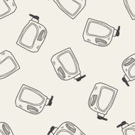 cleaner bottle doodle seamless pattern background N8