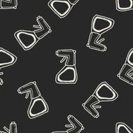 cleaner bottle doodle seamless pattern background N13
