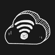 cloud wifi doodle N4