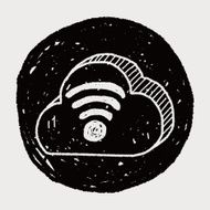 cloud wifi doodle N6