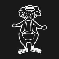 Clown doodle N11
