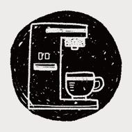 coffee maker doodle N15